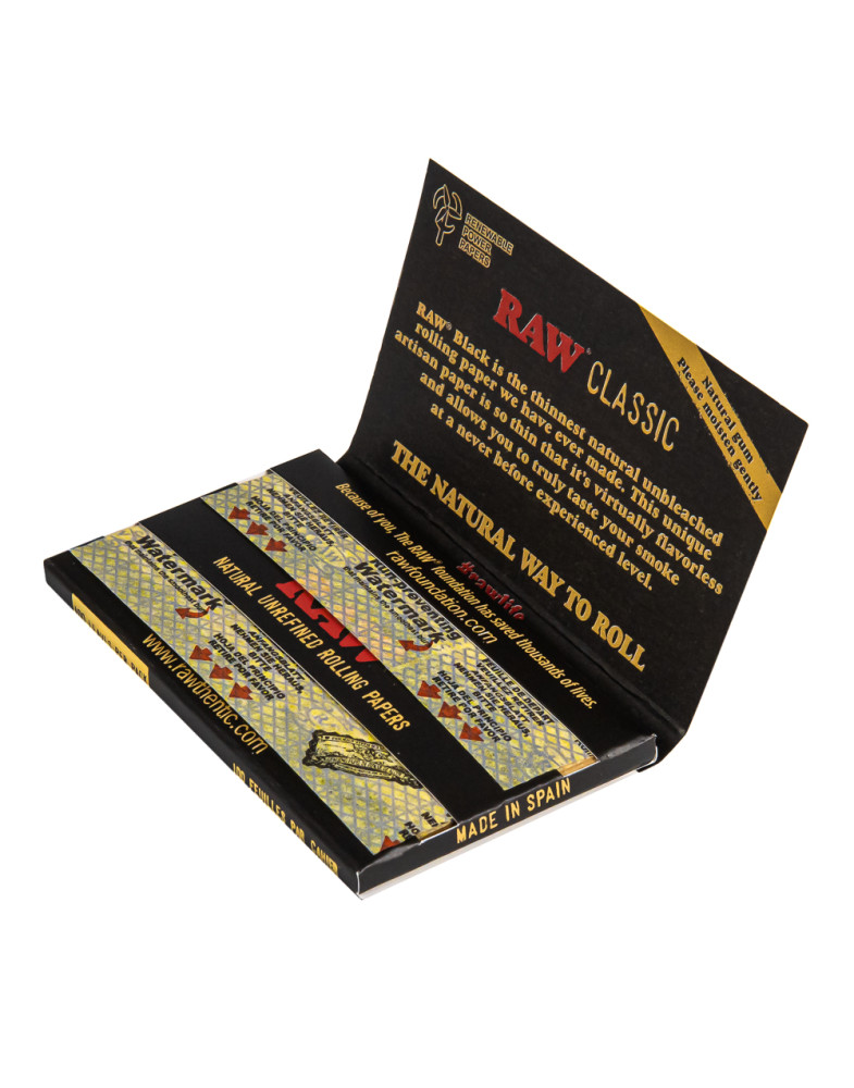 Папір - RAW Black Ultra Thin SW Double