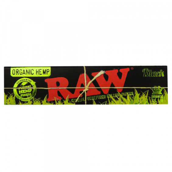 Папір - RAW Black Organic Hemp