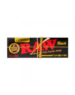 Папір RAW Black 1|4 Size + Tips