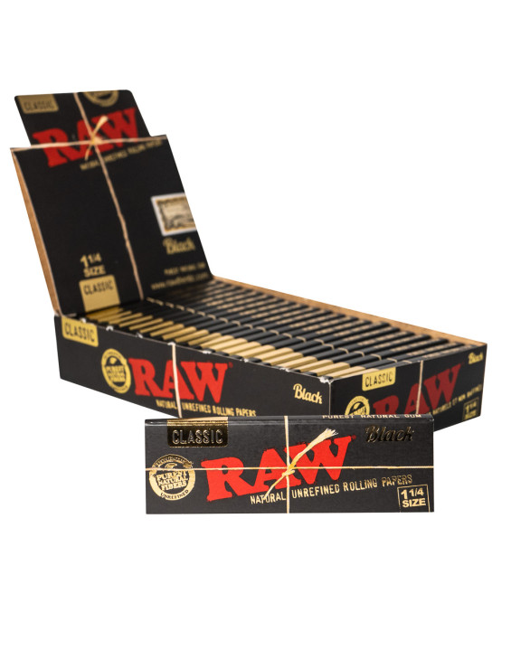 Папір - RAW Black 1|4 Size