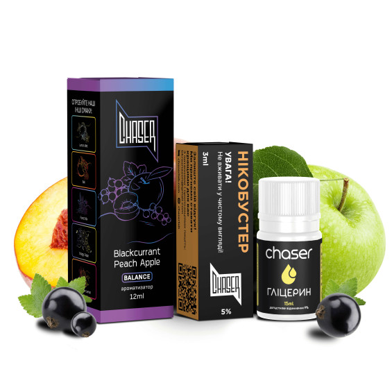 Chaser Black Blackcurrant Peach 