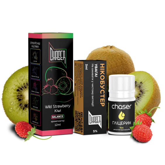 Набор Chaser Black Wild Strawberry Kiwi