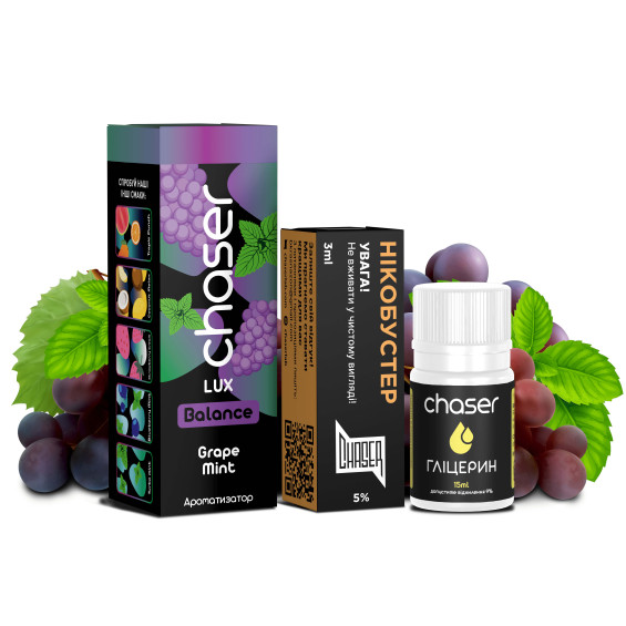 Chaser Lux Grape Mint 30 мл