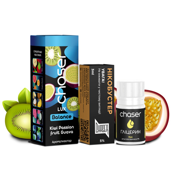 Chaser Lux Kiwi Passion Fruit Guava