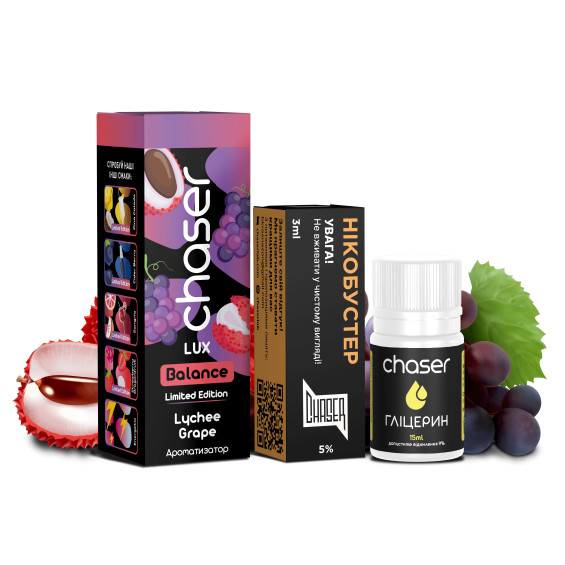 Chaser Lux Lychee Grape 30 мл