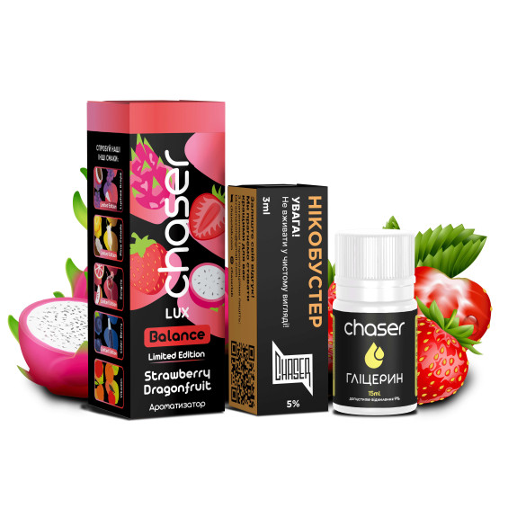 Chaser Lux Strawberry Dragonfruit 30 мл