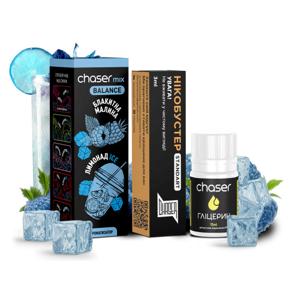 Chaser Mix Блакитна Малина Ice 30 мл