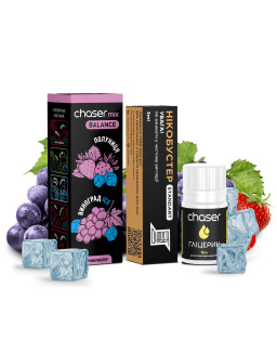 Chaser Mix Клубника Виноград Ice 30 мл