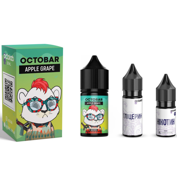 Octobar Apple Grape 30 мл