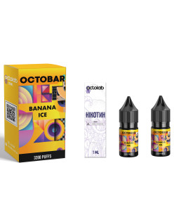 Octobar Banana Ice 10 мл