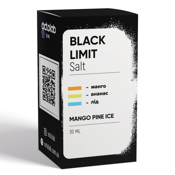 Octobar Black Limit Mango Pine Ice 30 мл