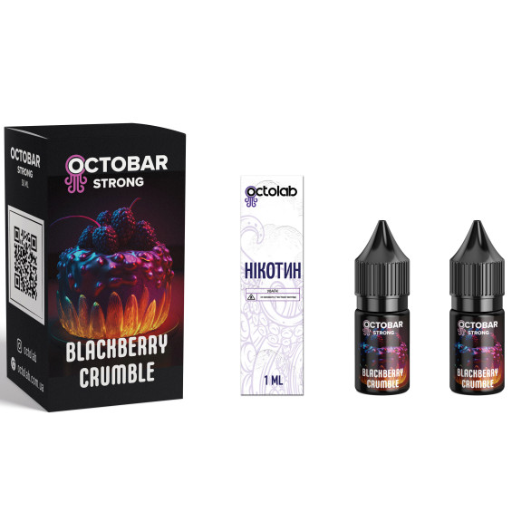 Octobar Blackberry Crumble 10 мл