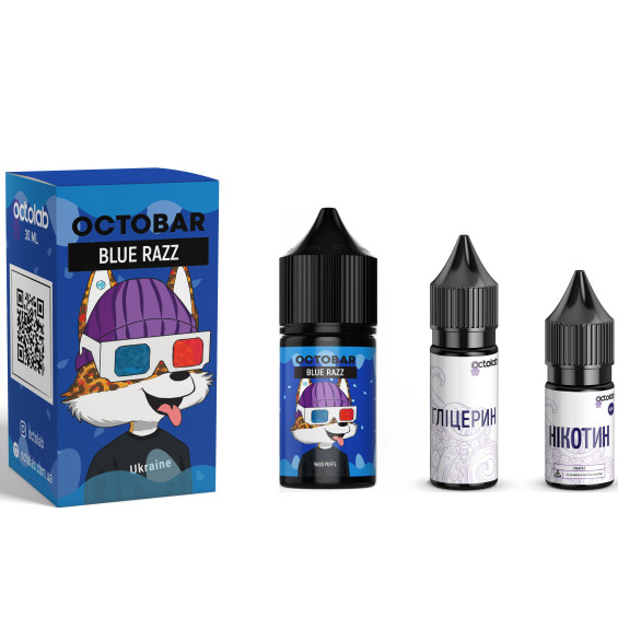 Octobar Blue Razz 30 мл