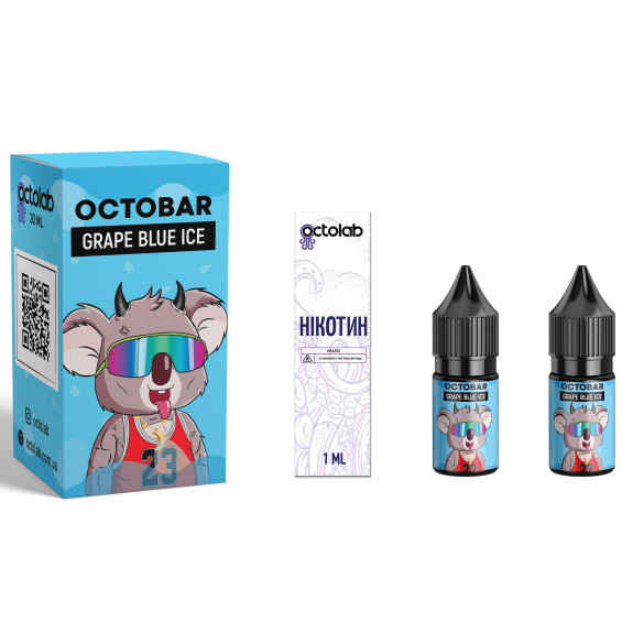Octobar Grape Blue Ice 10 мл