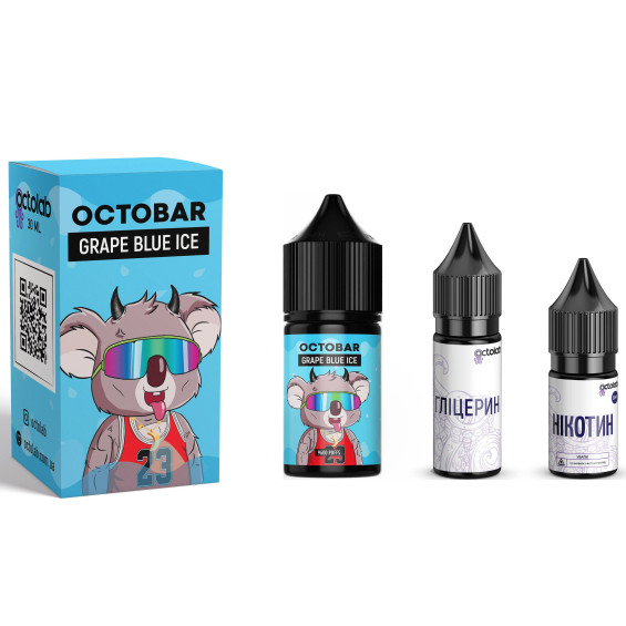 Octobar Grape Blue Ice 30 мл