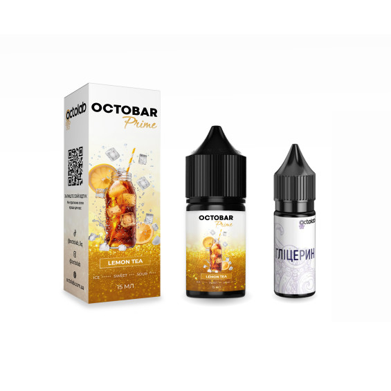 Octobar Prime Lemon Tea 30 мл