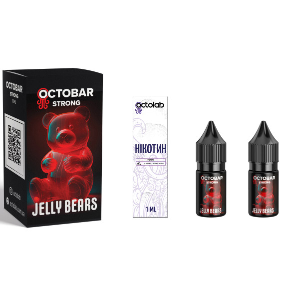 Octobar Strong Jelly Bears 10 мл