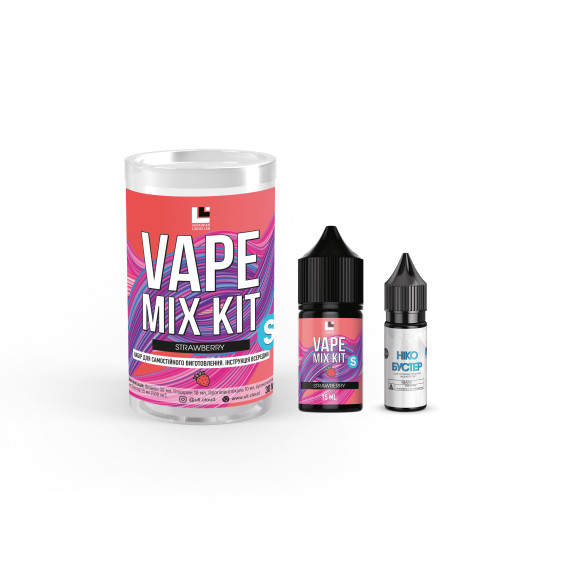 Octobar Vape Mix Kit Strawberry 30 мл