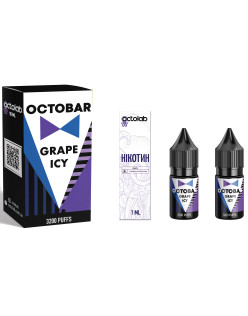 Octobar Grape Ice 10 мл