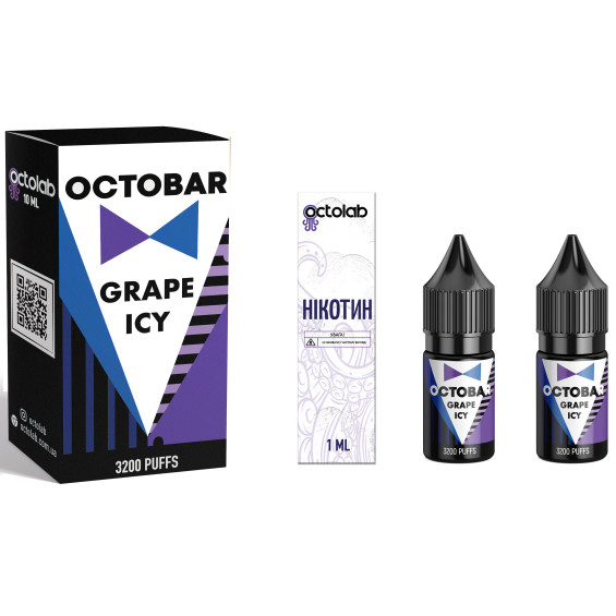 Octobar Grape Ice 10 мл
