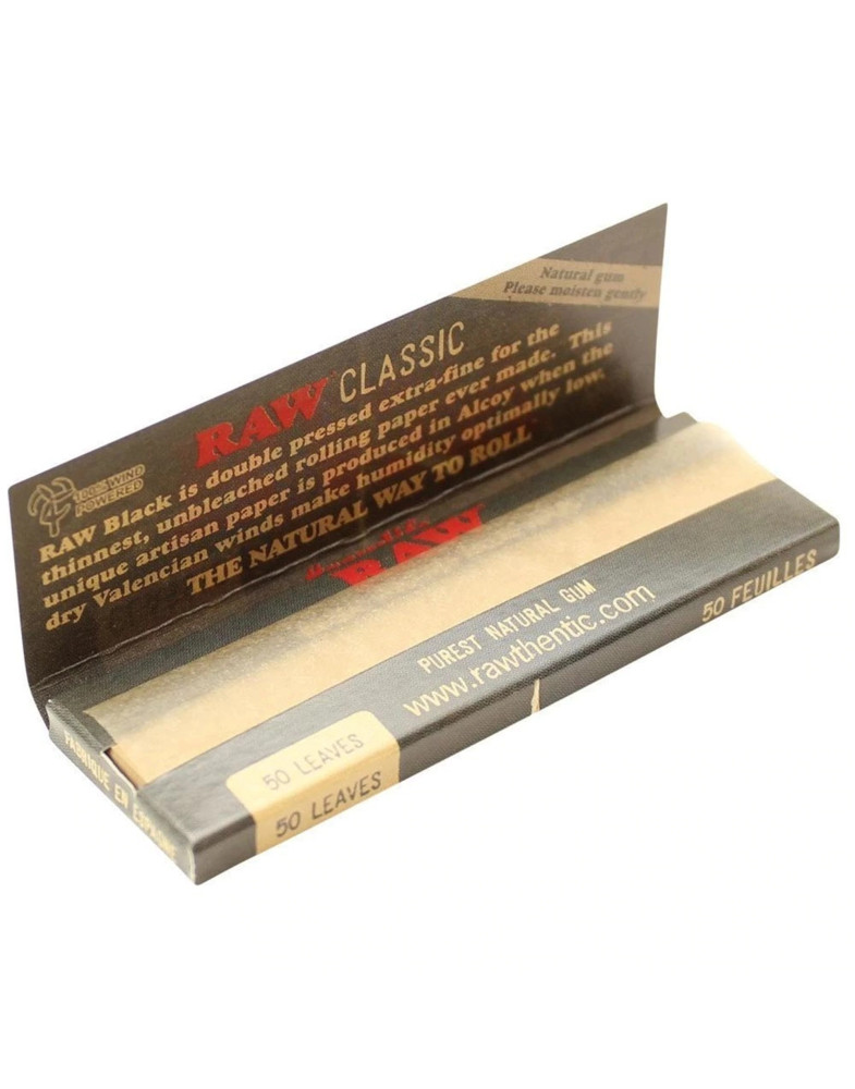 Папір - RAW Black 1|4 Size