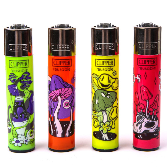 Зажигалка - Clipper Mushrooms